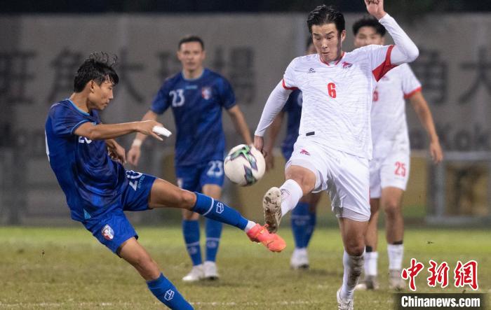 旺角大球场灯光映照下中